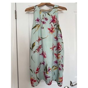 Leith Racerback Shift Dress - S - floral